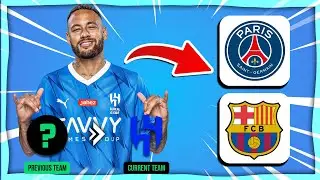 GUESS THE PLAYER'S PREVIOUS TEAM! Football Quiz