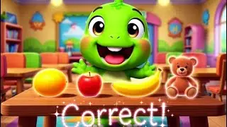 🔍Odd One Out Game | Find The Object With Dino | Brain Game | Brain Boost Game