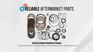 Backhoe Power Shuttle Overhaul Kit w/NO Pump Fits Case 580C 580D 580E 480C +