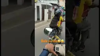 Dog bike ride #dog #riding #bike #funny #adventure #india #biking