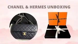 CHANEL & HERMES UNBOXING | I BOUGHT A CHANEL SEASONAL FLAP FOR HALF THE PRICE OF A CLASSIC  😱