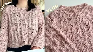 🎀사랑스러운 색감에 낭낭한 핏이 더해진 '헤이즐 점퍼' 뜨개브이로그/Hazel Jumper_Irene Lin/레이블리 도안 추천Ravelry/Knitting Vlog