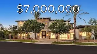 Touring a $7,000,000 Las Vegas Estate with a Butlers Kitchen in Guard Gated Southern Highlands!