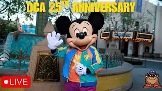 🔴 Live: Sunday Stream at Disneyland! Disney California Adventure 25th Anniversary - 02/08/26