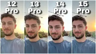 Тест фото и видео iPhone 15 Pro, 14 Pro, 13 Pro и 12 Pro!