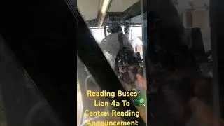 Reading Buses Announcement On Lion 4a
