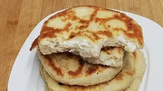 PETITS PAINS TURC A LA VACHE QUI RIT CUIT A LA POÊLE ÉCONOMIQUE ET FACILE (CUISINE RAPIDE)