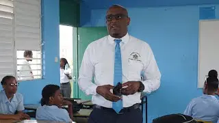 Solidarity Visit to Schools in Vieux-Fort