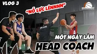 VLOG #3: Cách tôi HUẤN LUYỆN và truyền CẢM HỨNG cho U14 Vision Team I DHN Basketball