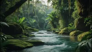 Peaceful Forest Stream and Birdsong, White Noise, Sounds for Relaxation, Meditation and Sleep #2