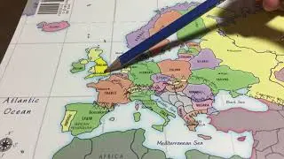 CC Cycle 2 Week 5 Geography Song with Map 🌎 - Happy Mom Song