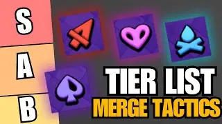 &iexcl; TIER LIST CLASES !  | Merge tactics | Clash Royale