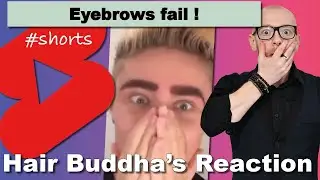 Reacting on TIK TOK HAIR FAILS - Hair Buddha #shorts reaction video