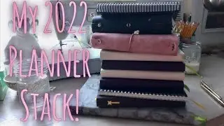 My 2022 Planner and Journal Line-Up!