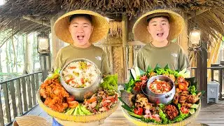 24 Jam Tanpa Gadget & Makan Makanan Sunda😍Kenneth & Kenzo Buru &lsquo;Black Panther&rsquo;😲 Libur Lebaran Seru 🎉