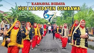 ULANG TAHUN KABUPATEN SUMBAWA KE 67 || KARNAVAL BUDAYA SUMBAWA BESAR 2026 || PAWAI SUMBAWA