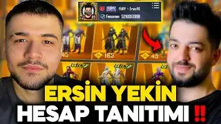 ERSİN YEKİN'İN HESABINA GİRDİM! 🔥 PUBG Mobile