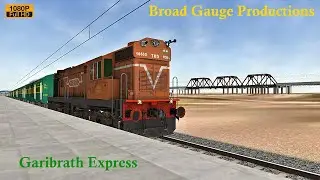 BGPRO's TKD WDM-3A With Garibrath Express | Broad Gauge Productions || FHD 1080p