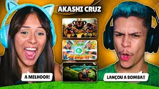 3 EM 1: AKASHI CRUZ - Meu Reino, BRILHO MUITO⭐, Bomberman💣 | [React em Casal] 🔥