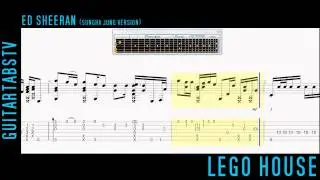 Ed Sheeran - Lego House Fingerstyle Guitar Tab (Sungha Jung)