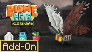 BIOME PETS 1.2 ADDON: 80+ Pets To Catch, Battle & Evolve in Minecraft Bedrock Edition