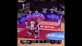 Bojan Bogdanovic Incredible POSTER DUNK Against Germany