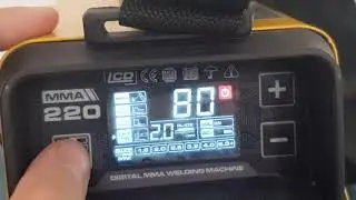 Inverter Pro Weld 220 DLS LCD basic functions ( funcții de bază)