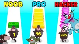 NOOB vs PRO vs HACKER | In ATM Rush | With Oggy And Jack | Fun Indian Gamer |