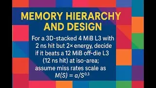 24. Computer Architecture: Memory Hierarchy and Design (Problem 24)