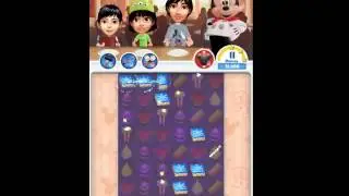 Play Disney Dream Treats - Match Sweets Gameplay Walkthrough Level 4 iOS Android
