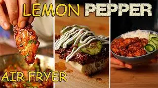 3 Lemon pepper Chicken Air Fryer Recipes