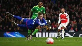 Arsenal 3-1 Sunderland Goals & Highlights  (Round 3 FA Cup)