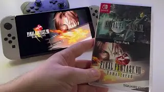 FINAL FANTASY VIII Remastered Twin Pack - Review | Switch OLED handheld gameplay