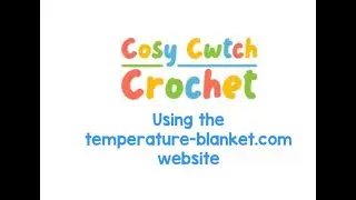 Using the temperature-blanket.com website