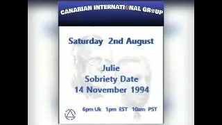Julie     Sobriety Date 14 November 1994