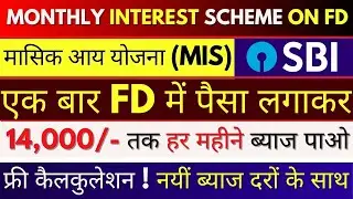 SBI Monthly Income Scheme 2025 | SBI MIS Account Full Details, Interest Rates & Monthly Payout Plan