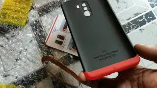 POCO f1 screen protector & backcover installation||flipkart smartbuy tempered glass backcover||POCO