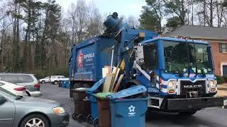 The Heil 7000 Automated Garbage Truck