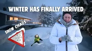 The FIRST Cold Days of WINTER. Everyday Life on a Swedish Island.