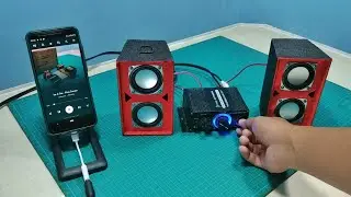 Mini Car Power Amplifier for indoor experience