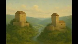 Dva hrady v podhůř&iacute; Orlick&yacute;ch hor