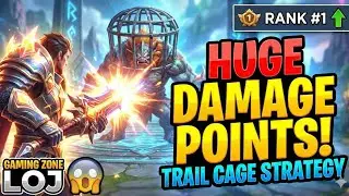 TRAIL CAGE! 😱 Get HUGE Damage Points & Top The Leaderboard! (LOJ Best Strategy)