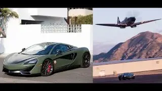 Military Green McLaren vs. WWII Spitfire Fighter-Plane | GNARPM ep.17
