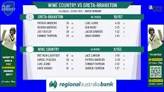 Wine Country v Greta-Branxton
