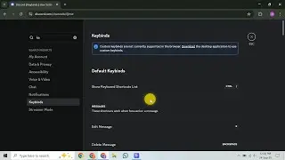 Как изменить сочетание клавиш в Discord Overlay