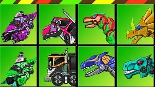 Dino Robot Dino Corps Recolor 16 | FULL GAME PLAY - 1080 HD | DCTE