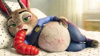 Zootopia 2 | The big red worm inside Judy 🦠🐰 Poor Judy | Nick & Judy Fanmade