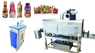 steam shrink tunnel , shrink labeling tunnel