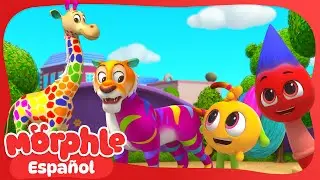 Los animales magicos de colores 🐒🦒🎨 Morphle en Espa&ntilde;ol | Caricaturas para Ni&ntilde;os