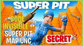 FORTNITE SUPER PIT MAP UNC 🔥 COMMENT TROUVER LE CODE DE L&rsquo;INVISIBILIT&Eacute; (ASTUCE SECR&Egrave;TE)